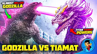 Titanus Tiamat Almost KILLED Godzilla || Godzilla Vs Titan TIAMAT : Godzilla x Kong The New Empire