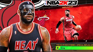 NBA 2K23 BEST MIAMI HEATS LEBRON JAMES BUILD