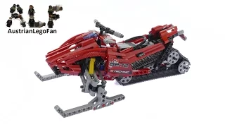 Lego Technic 8272 Snowmobile - Lego Speed Build Review