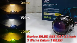 Review BiLED AES WST 2.5 3 Warna