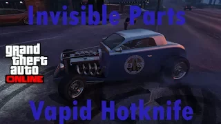 Gta 5 Online Invisible Parts Vapid Hotknife