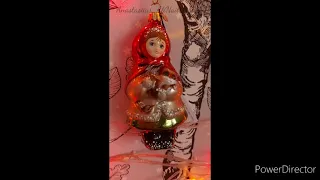 Xmas toys. Стеклянные елочные игрушки