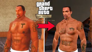 GTA Trilogy Definitive Edition Release Vs New Patch | Details And Physics Comparison