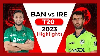 Bangladesh vs Ireland Highlights || 2nd T20