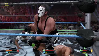 APGW : POWER! The Mizz v Sting v Roman Reigns! WWE 2K23