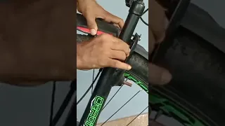 how to cycle suspension more smooth |very easy 100%working|Malayalam |cycle |