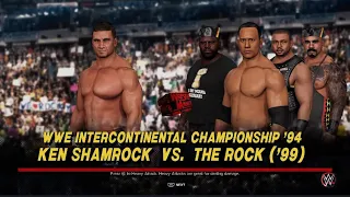 WWE 2K Attitude Era The Rock vs. Ken Shamrock