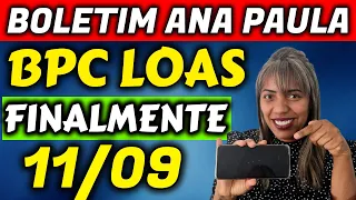 ✔️ INCRIVEL! BOLETIM BPC LOAS 11/09