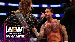 AEW World Champion Hangman Page and CM Punk Finally Come Face to Face | AEW Dynamite, 5/11/22