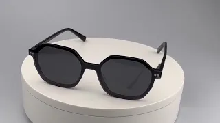 Black Professor Clip On Cigar Pxrn Sunglasses