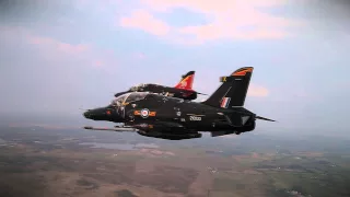 Hawk T2 Formation Recovery to RAF Valley.