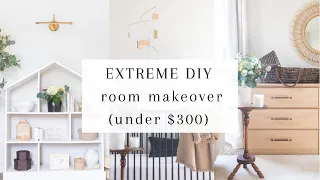 DIY NURSERY MAKEOVER | IKEA DRESSER HACK + DIY ROOM DECOR | UNDER $300