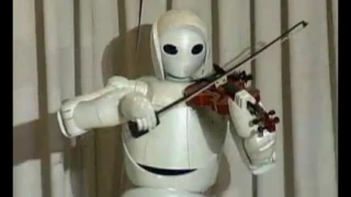 Robot plays the violin  VIDEO