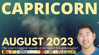 Capricorn August 2023 - YOUR BEST MONTHLY READING SO FAR THIS YEAR! 🌠❤️‍🔥Capricorn Tarot Horoscope♑️