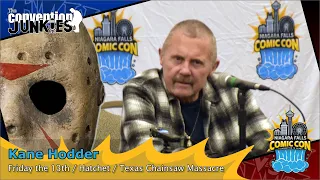 Kane Hodder (Friday the 13th, Hatchet, Texas Chainsaw Massacre) Niagara Falls Comic Con 2023 Panel