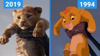 The Lion King 🦁 ( 2019 vs 1994 Teaser Trailer comparison)