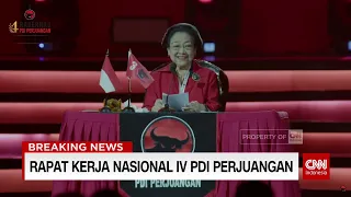 Pidato Megawati di Rakernas IV PDI Perjuangan