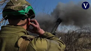 Artilleros ucranianos logran frenar un avance ruso en Bajmut: "Su ataque fue derrotado con éxito"