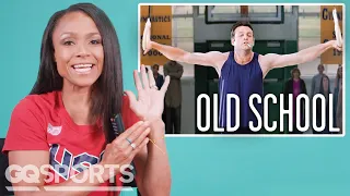 Olympian Dominique Dawes Breaks Down Gymnastics Scenes from Movies | GQ Sports