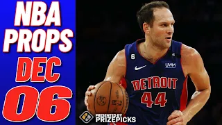 PrizePicks NBA Player Props Bets 12/06/22 | NBA Props Best Bets & Picks Today
