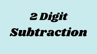 basic subtraction | simple subtraction | 2 digit subtraction |basic maths | grade 1 maths
