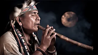 Native American Sleep Music Native Flute and Nocturnal Canyon Ambience