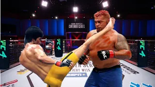 UFC4 | Bruce Lee vs Mark Hunt (EA Sports UFC 4) wwe