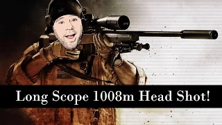 Battlefield 4 - Long Scope 1008 Meter Head Shot Operation Firestorm