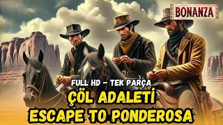 Desert Justice - Avenger - Escape to the Ponderosa (3 Parts) - Restored | BONANZA - Cowboy TV Series