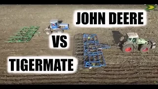 Сравнение культиваторов John Deere VS Tigermate/Уборка позднего подсолнечника/ Что с рапсом