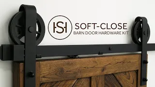 Soft-Close Barn Door Hardware