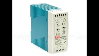 MDR-60-24 Industrial DIN Rail Power Supply Unboxing