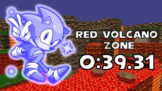 [TAS] SRB2 - Red Volcano Zone w/ Crystal Sonic - 0:39.31