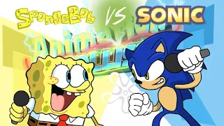 SpongeBob Vs Sonic - Animation Collision