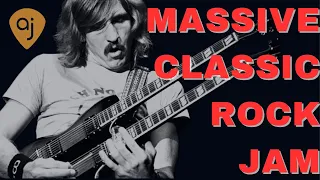 Massive Classic Rock Jam | Guitar Backing Track (A Minor / 80 BPM)