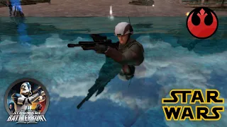 Star Wars Battlefront II (2005) Empire Rising Beta 3 - Kashyyyk: Docks - Rebel Side