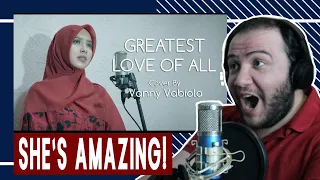 COVER BY VANNY VABIOLA REACTION - GREATEST LOVE OF ALL - WHITNEY HOUSTON COVER - TEACHER PAUL REACTS