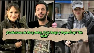 ¡Confesiones de Baris Arduc, Elcin Sangu y Gupse Ozay! "Sin celos" #barisarduc #elcinsangu