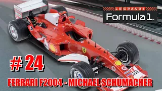 LE GRANDI FORMULA 1 #24 - FERRARI F2004 - MICHAEL SCHUMACHER 2004 - Centauria | Edicola (uscita 33)