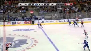 Leafs Fans Chant "Let's Go BlueJays"