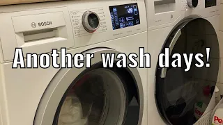 Bosch & Beko: Laundry time (how many loads in 3 days?)