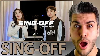 SING-OFF 19 (Beautiful Things, we can't be friends) vs ECA AURA @ecaajapasal  REACTION