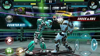 BLUEBOT VS AMBUSH #realsteelworldrobotboxing