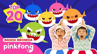 Dance Bayi Hiu dan lain-lain | TOP 20 | Lagu Anak | Pinkfong Baby Shark Indonesia