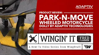 Product Review: Park-n-Move Wheeled Motorcycle Dolly | Wingin' It with Fred Harmon