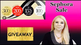 GRWM Sephora Spring Sale 2024! All my Favorites!! Plus GIVEAWAY!