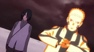 Naruto and Sasuke vs momoshiki (4K)