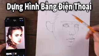 How To Sketch A Portraits From Mobile Phones