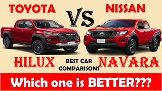 ALL NEW Toyota HILUX Vs ALL NEW Nissan NAVARA | Which one do you prefer ?