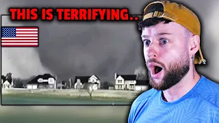 SCARED BRITISH GUY Reacts to Americas 10 Most Infamous F5 or EF5 Tornadoes *INSANE*